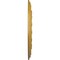 Ekena Millwork Federal Ceiling Medallion (Fits Canopies up to 8 1/2"), 15 3/8"OD x 3 5/8"ID x 1"P, Iridescent Gold CM15FEIGS - alternate 4